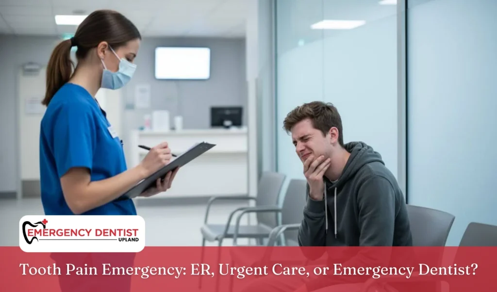 Tooth Pain Emergency ER, Urgent Care, or Emergency Dentist