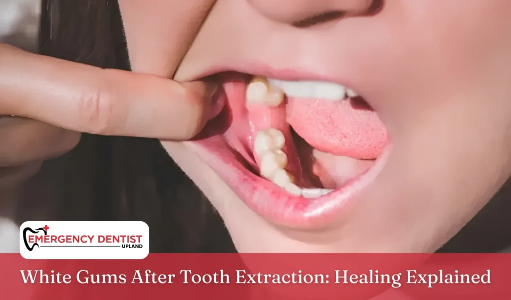 White Gums After Tooth Extraction: Healing Explained